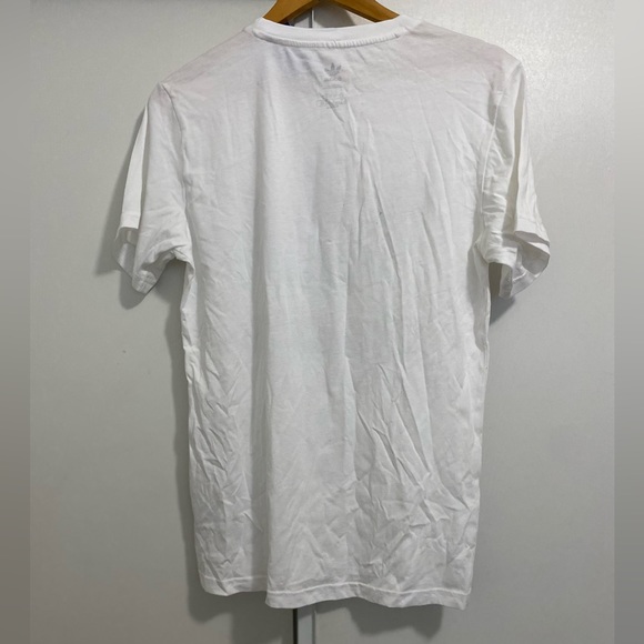 💜$12💜 NWT Adidas Trefoil Tee White Youth Original Size:XL - Picture 5 of 5